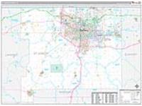 St. Joseph, In Carrier Route Wall Map